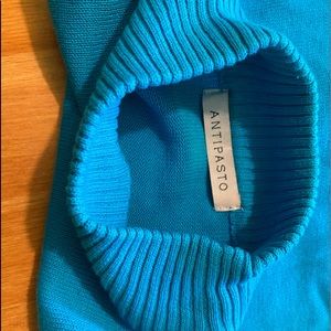 XXS Antipasto mock-neck 3/4 sleeve sweater